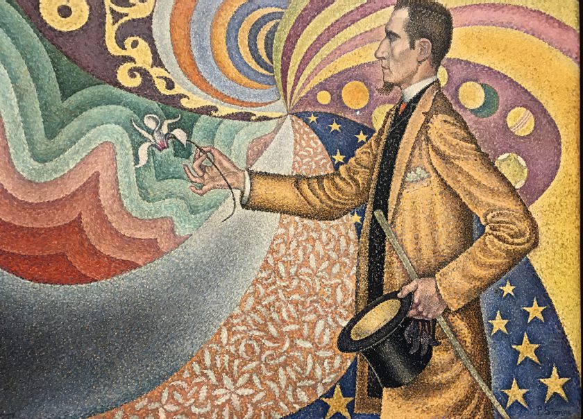 Félix Fénéon peint par Paul Signac