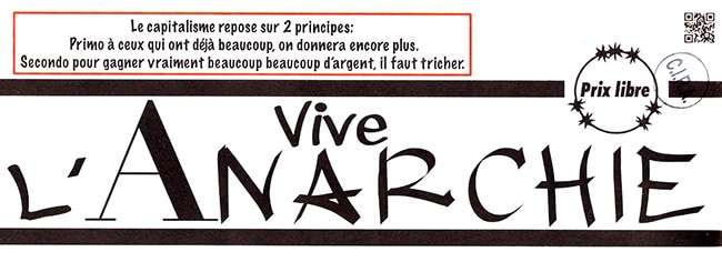 vive l'Anarchie