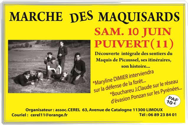 Marche des maquisards