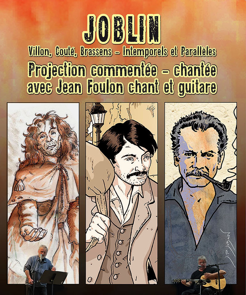 Joblin - Villon, Couté, Brassens - Intemporels et Parallèles