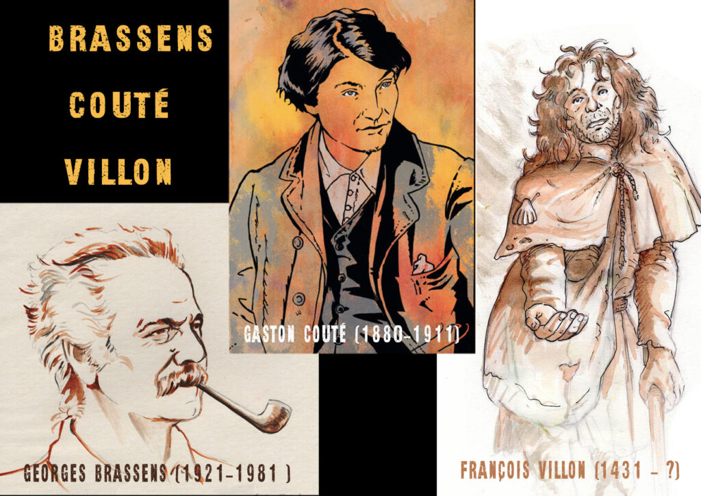 Causerie septembre 2026 - Villon Couté Brassens - JP Joblin J Foulon