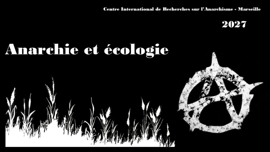 Calendrier 2027 - Anarchie et écologie - Couverture